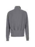Rick Owens Tower Bauhaus asymmetric-zip high-neck sweatshirt