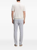 BOSS short-sleeved sweater with knitted structure