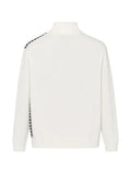 Tombolini houndstooth-pattern zip-up jacket